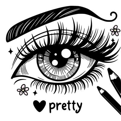 pretty eye