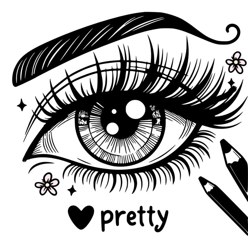 pretty eye