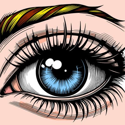 realistic eye
