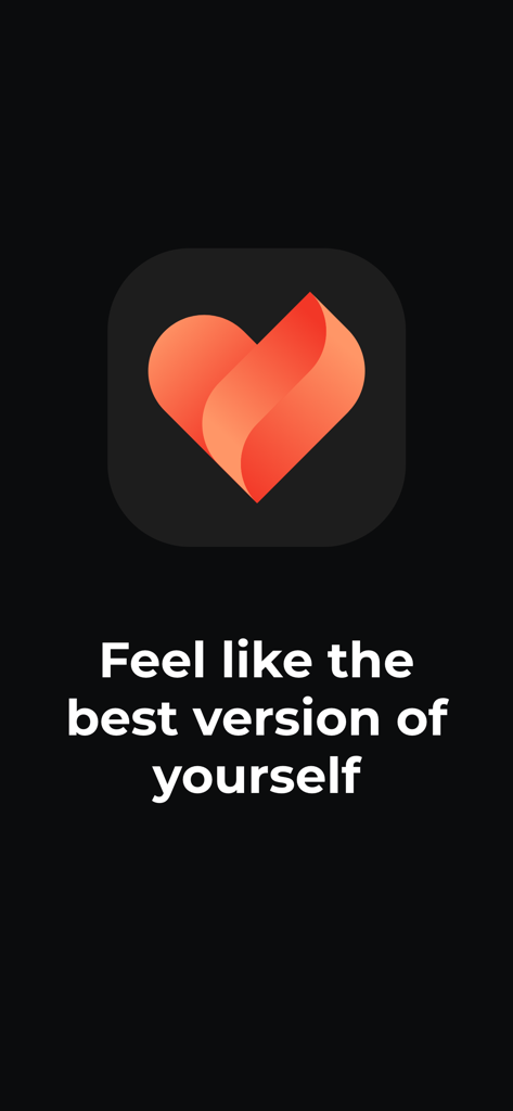 Fitness for Women - Fit Flame - Logotipo de la aplicación Fit Flame con el eslogan Siéntete como la mejor versión de ti misma