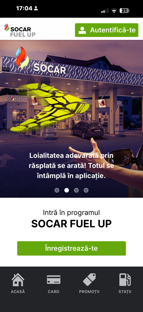 SOCAR FUEL UP - Travel App | MWM