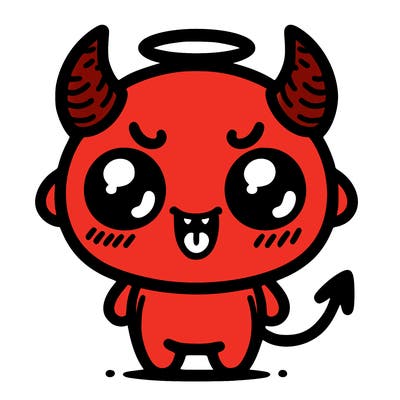 funny evil cute