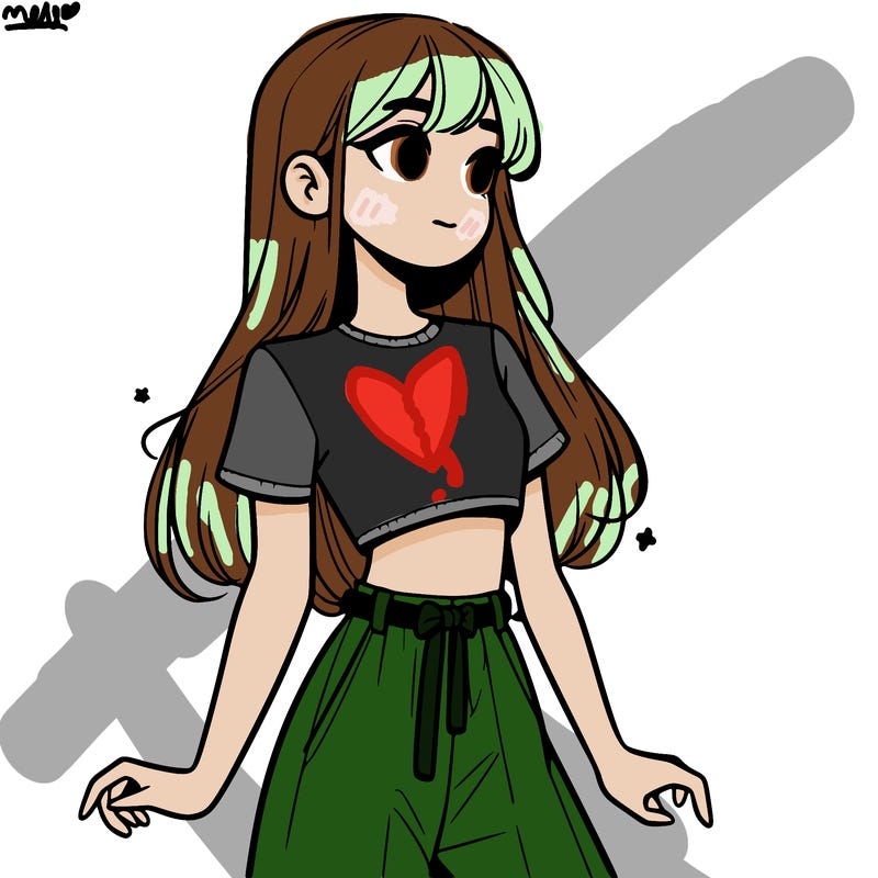 girl in a cute crop top