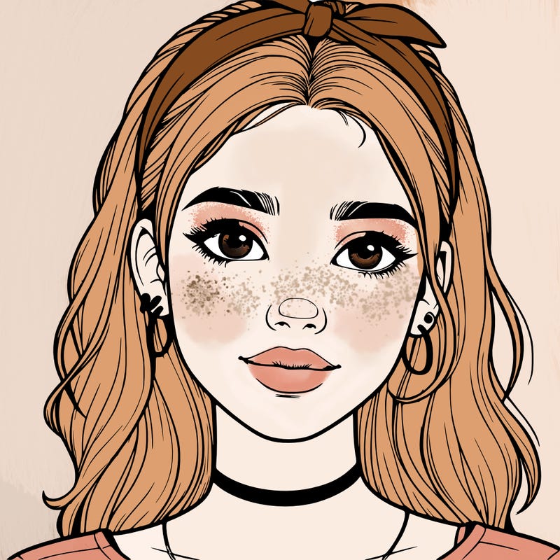 realistic teenage girl