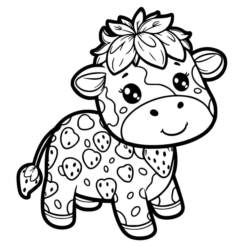 strawberry cow