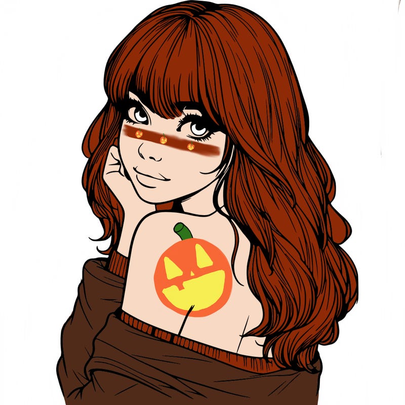 realistic girl with bangs looking over her shoulder