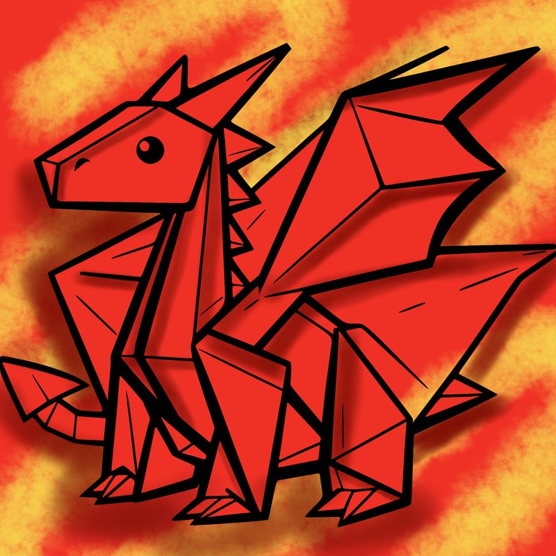 origami dragon