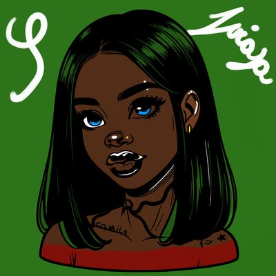 realistic black girl