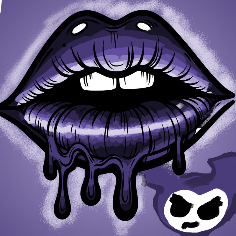 lips that look realistic and drip