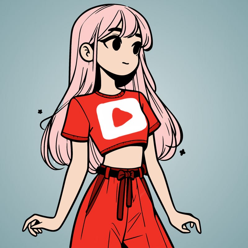 girl in a cute crop top