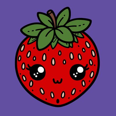 cute strawberry