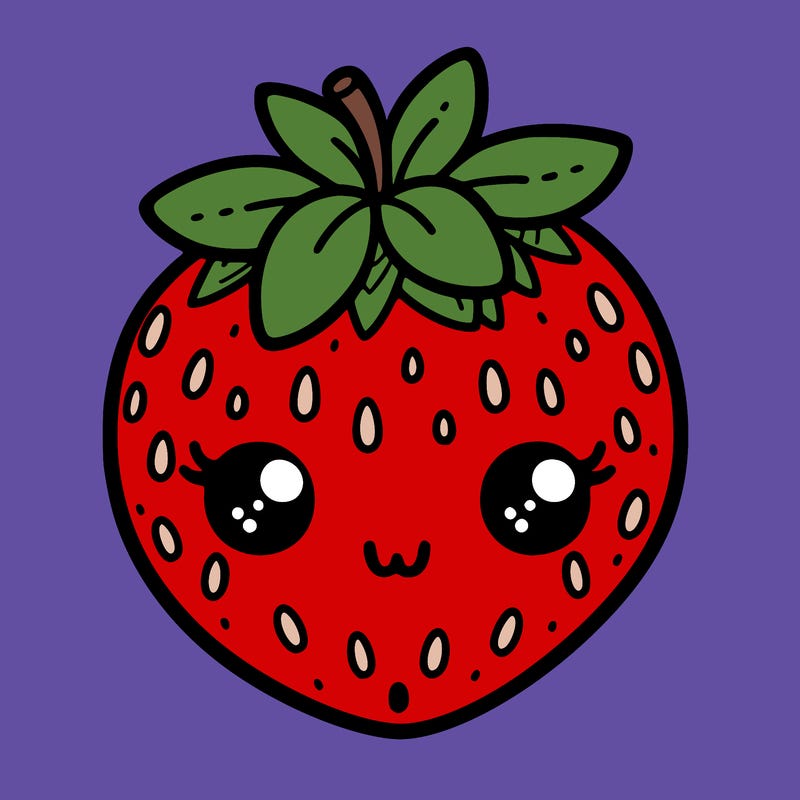 cute strawberry