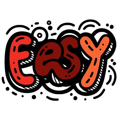 the word easy