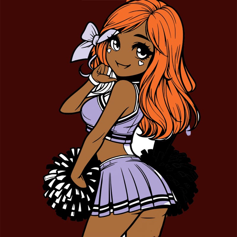 realistic cheerleader