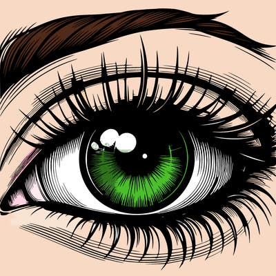 realistic eye