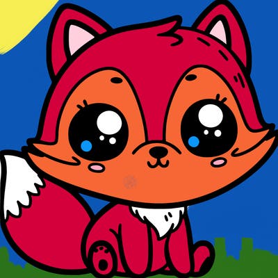 cute fox