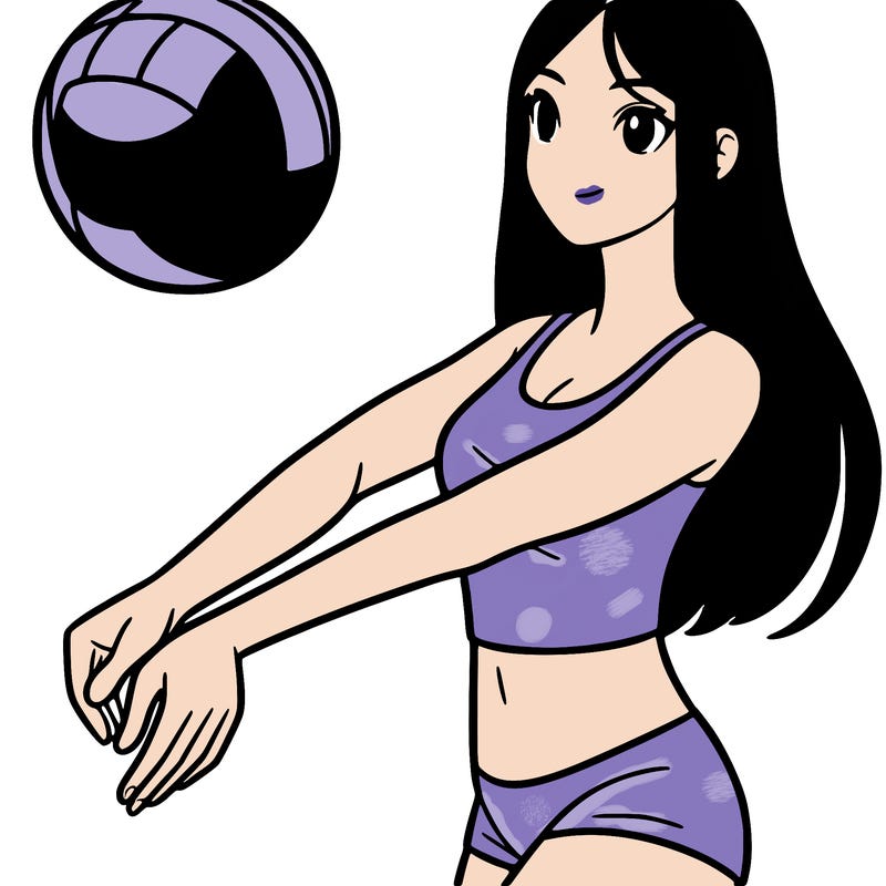 volleybal girl