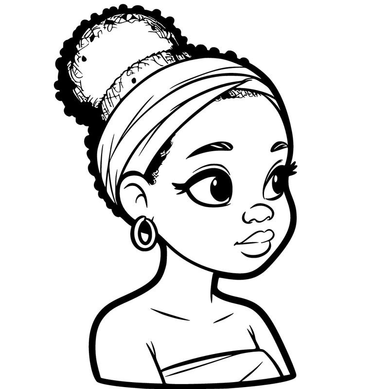 african girl