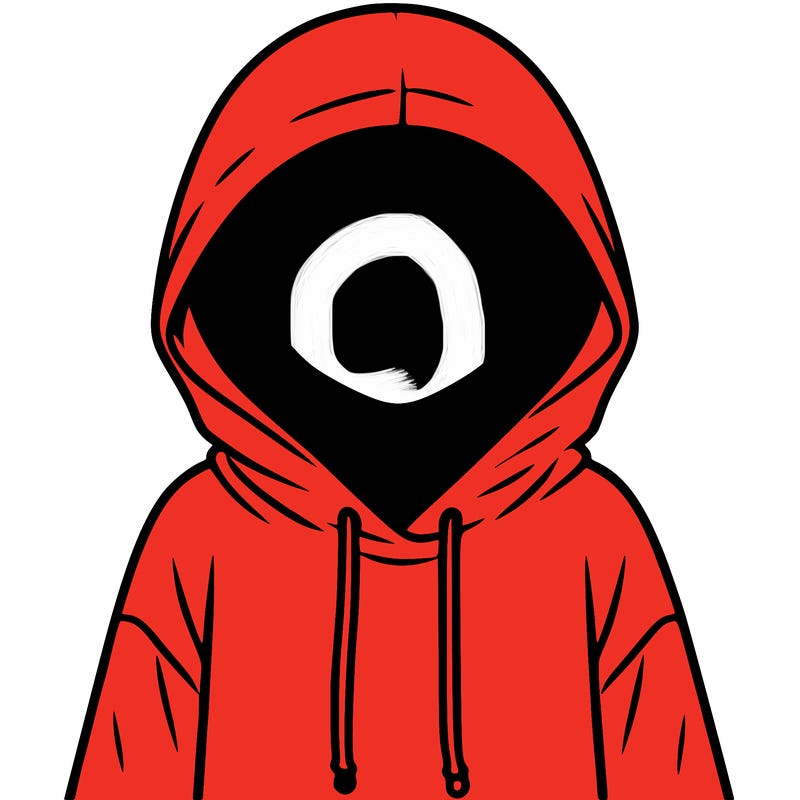 faceless girl in hoodie
