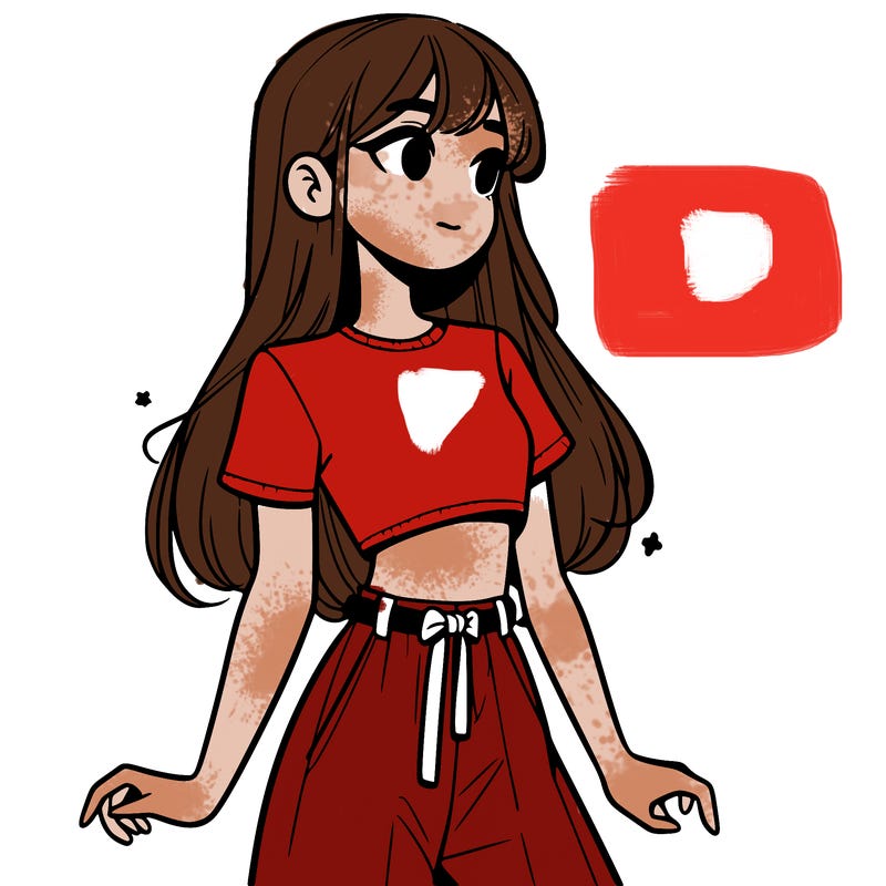 girl in a cute crop top