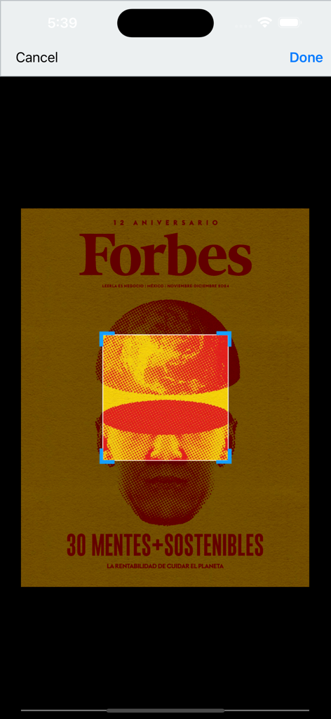 Portada digital de la revista Forbes Mexico presentando a 30 mentes sostenibles.