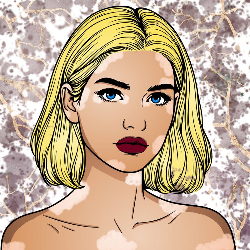 realistic portrait of woman