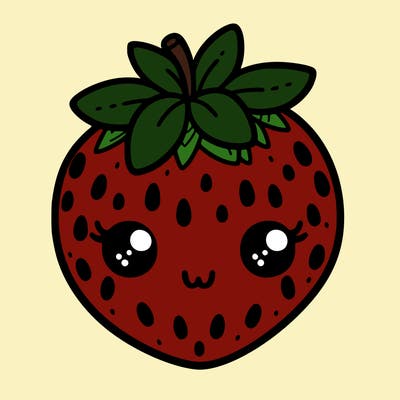 cute strawberry