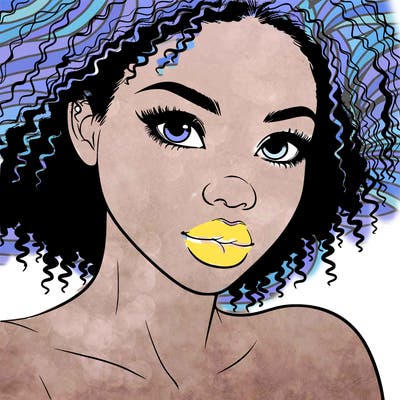 realistic black girl