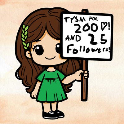 girl with white sign