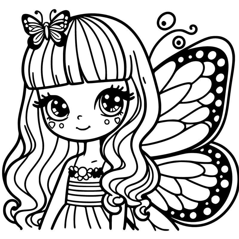 butterfly girl