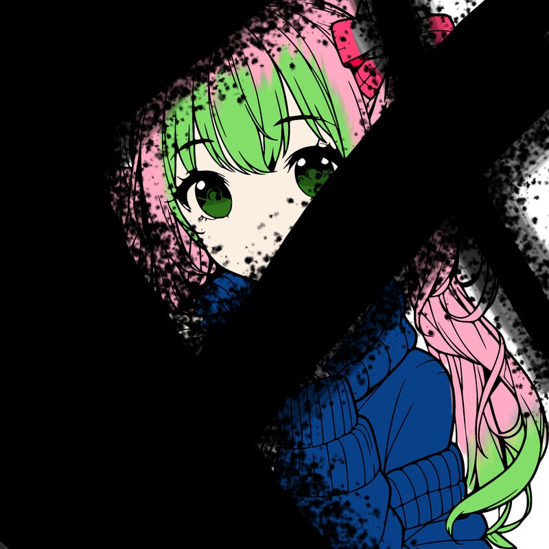 cute anime realistic girl