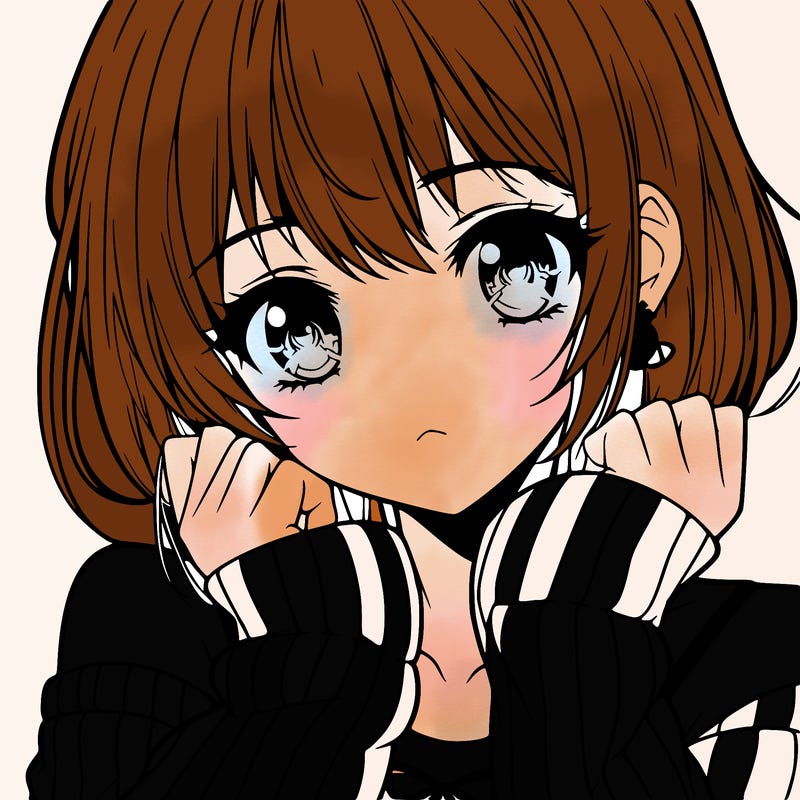 beautiful anime girl