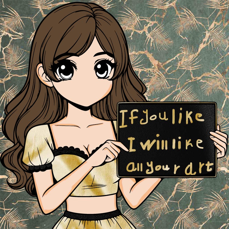 realistic pretty girl holding blank sign