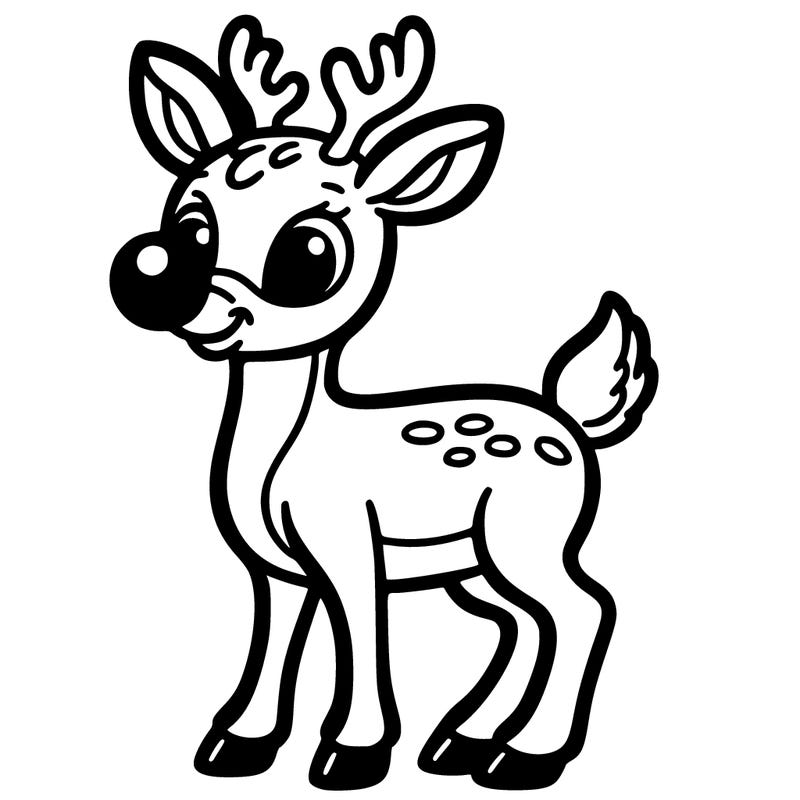 rudolph the reindeer with the big red nose