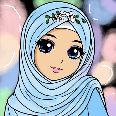 a beautiful muslim girl