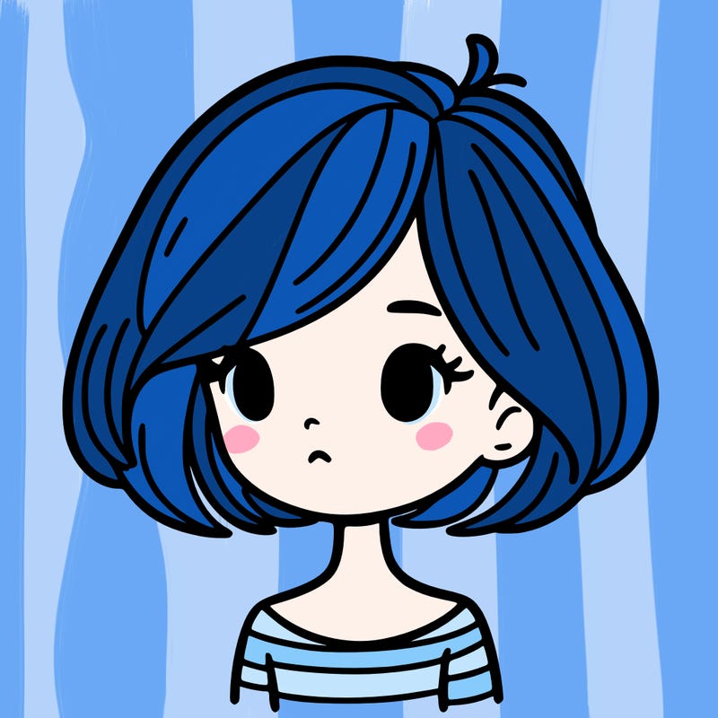 girl with short hair