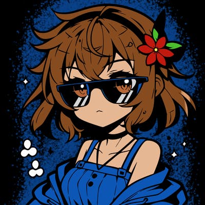 cool anime girl