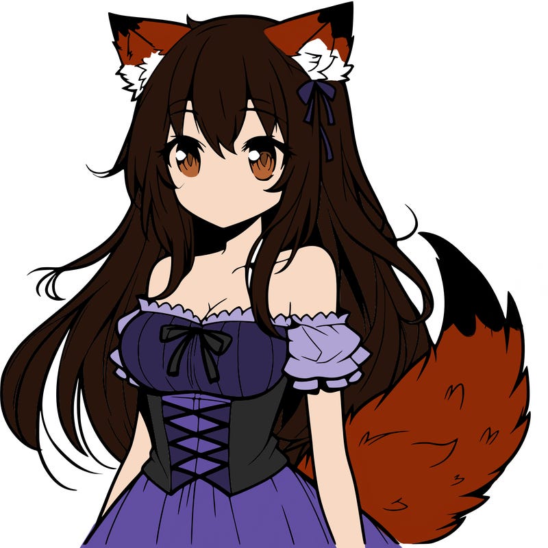 anime wolf girl