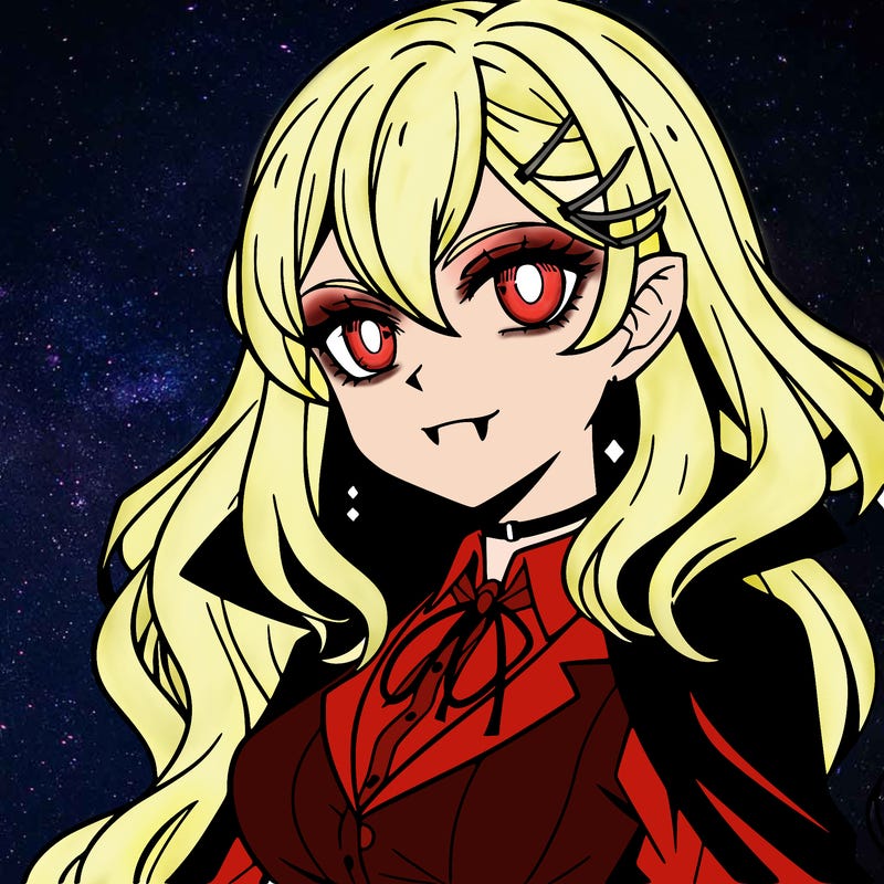 female anime vampire