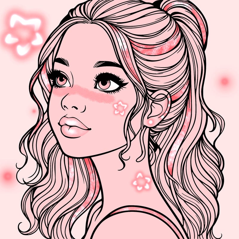 beautiful realistic girl