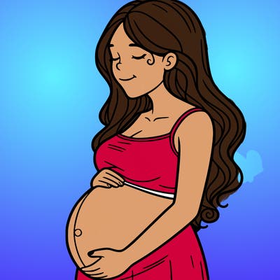 pregnant woman