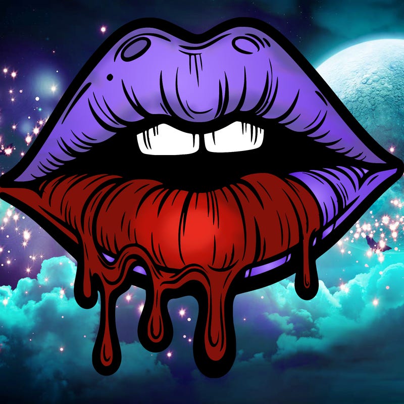 lips that look realistic and drip