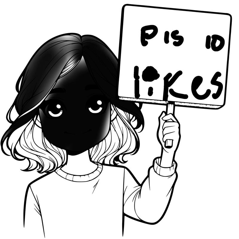 realistic girl holding up a sign