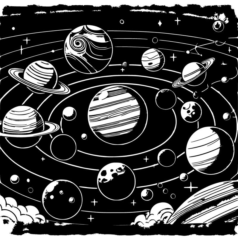 realistic planets on a solar system