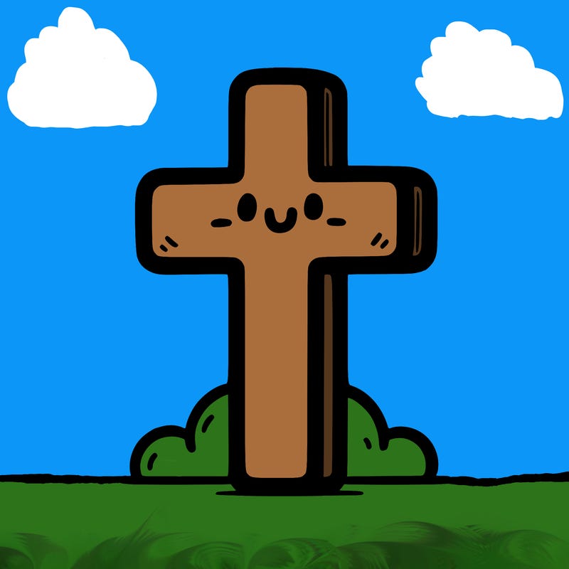 simple christian cross