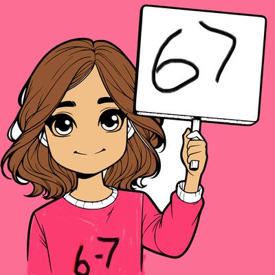 realistic girl holding up a sign