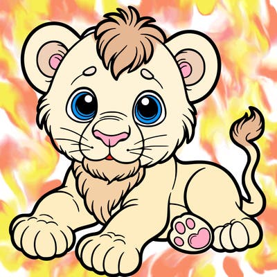 lion cub