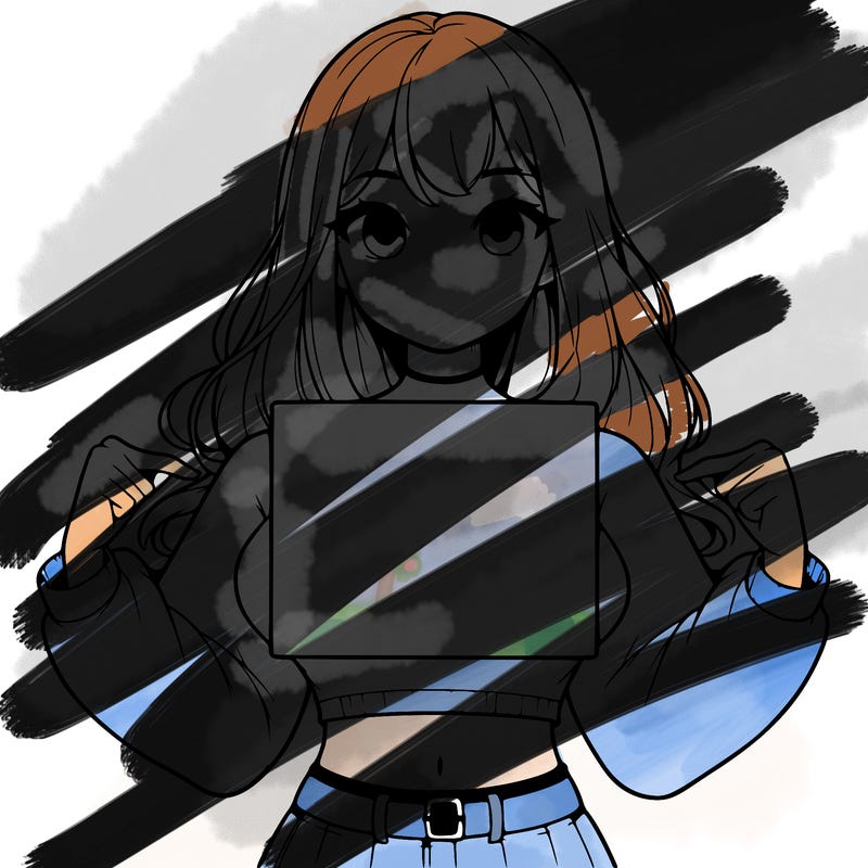 girl holding a blank sign in a long sleeve crop top