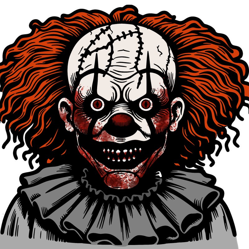scary horror clown