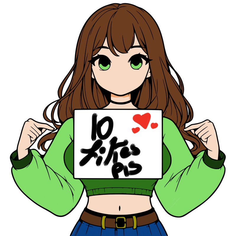 girl holding a blank sign in a long sleeve crop top